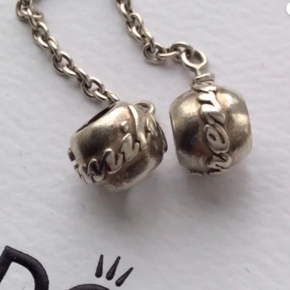 Pandora Silver Safety Chain Bracelet - Picture 2 of 3